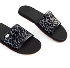 LEOPARD SKIN DOTTED  DOTTED PATTERN  STYLISH BAR  SANDALS FOR MEN